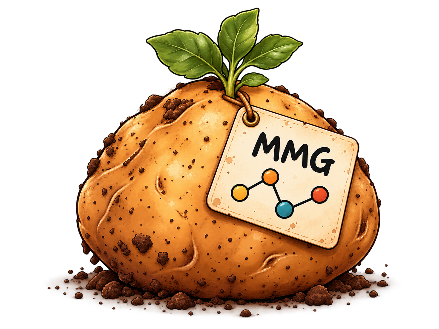 MMG project potato with graph symbol